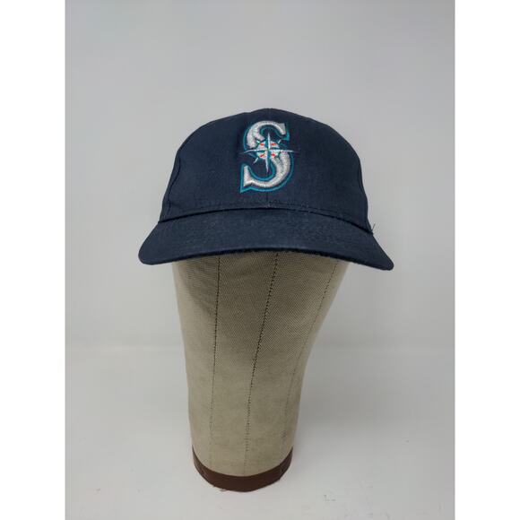 TeamMLB OC Sports Youth Hat Seattle Mariners Embroidered Logo Blue - Picture 2 of 10